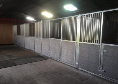 steel framed stables complete